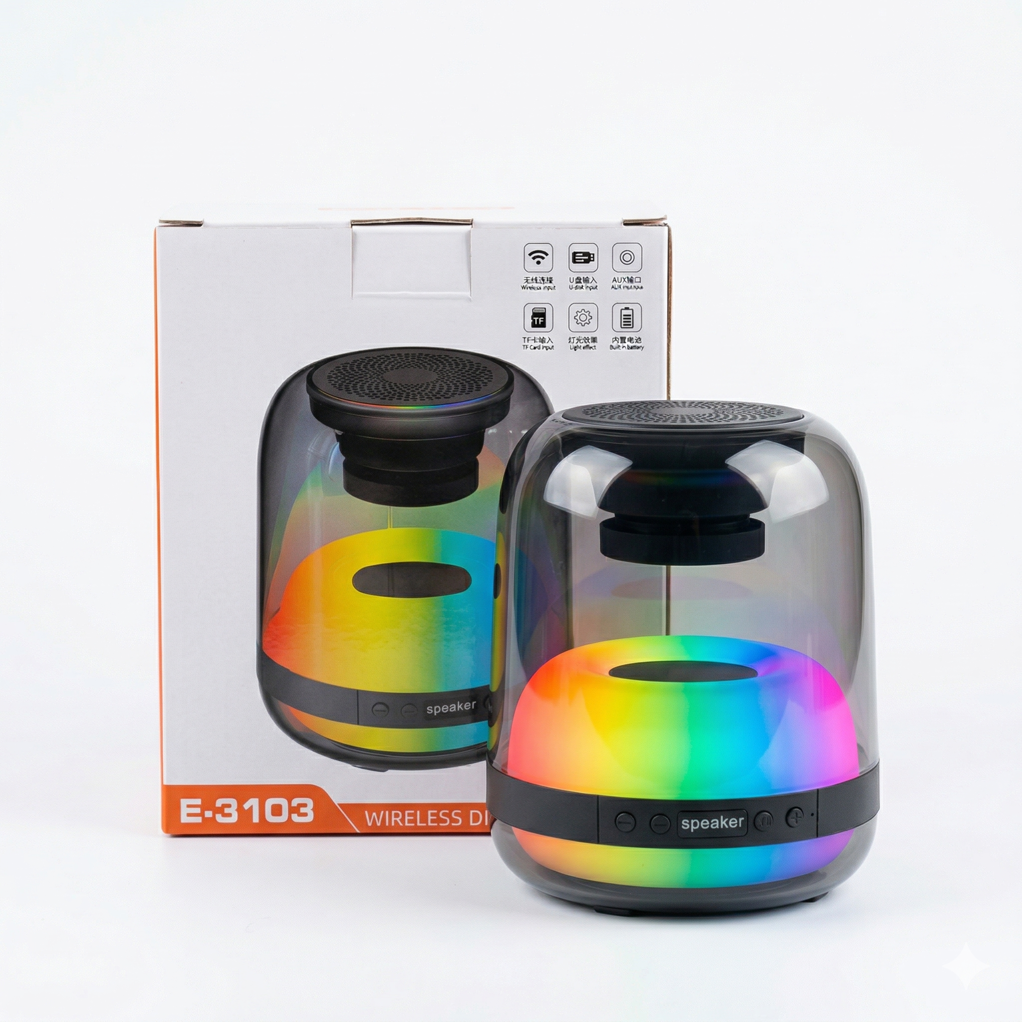 E-3103 Wireless Speaker Black