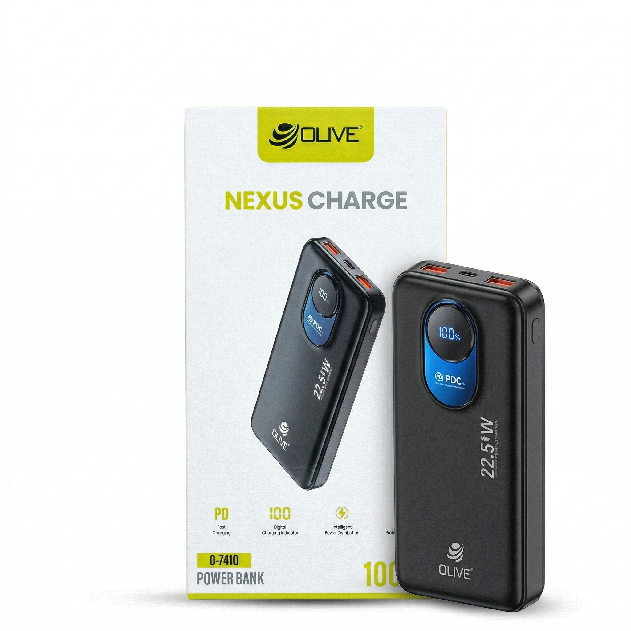 Olive Nexus Charge Power Bank 0-7410